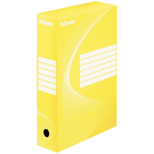 Бокс архівний ESSELTE (43735) 245х80х350мм.,жовтий